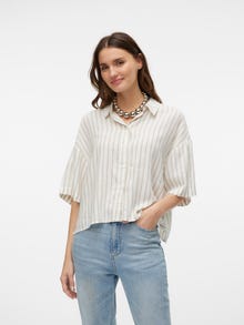 Vero Moda VMLINN Shirt -Snow White - 10306820