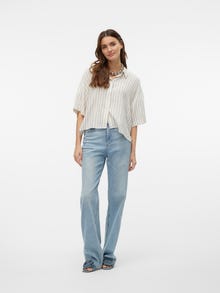 Vero Moda VMLINN Shirt -Snow White - 10306820