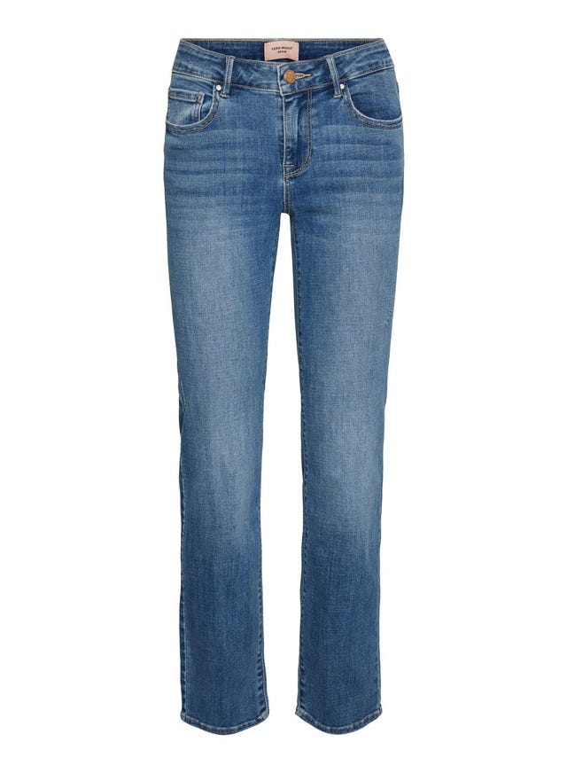 Vero Moda VMFLASH Mid rise Straight Fit Jeans - 10306823