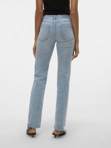 Vero Moda VMFLASH Krój prosty Jeans -Light Blue Denim - 10306824