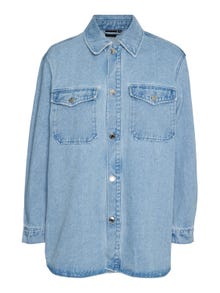 Vero Moda VMNAYA Camicia in jeans -Light Blue Denim - 10306835