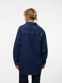 Vero Moda VMNAYA Denim overhemd -Dark Blue Denim - 10306835