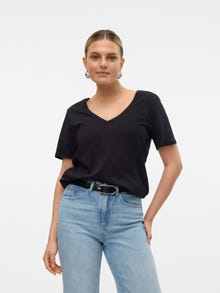 Vero Moda VMPANNA T-shirt -Black - 10306849