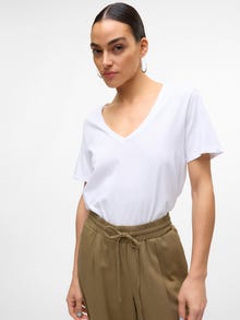 Vero Moda VMPANNA T-shirts -Bright White - 10306849