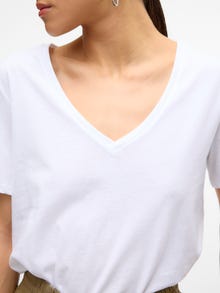 Vero Moda VMPANNA T-skjorte -Bright White - 10306849