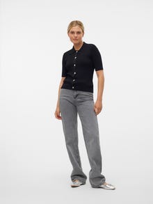 Vero Moda VMKARTER Stickad kofta -Black - 10306863