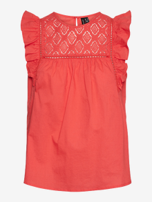 Vero Moda VMJASMIN Top -Cayenne - 10306871