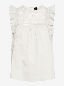 Vero Moda VMJASMIN Top -Snow White - 10306871