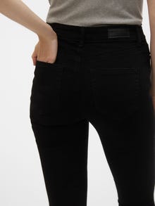 Vero Moda VMFLASH Krój skinny Jeans -Black Denim - 10306877