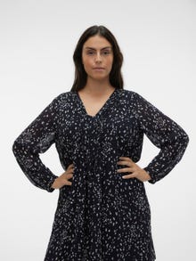 Vero Moda VMCHOLLY Krótka sukienka -Navy Blazer - 10306878