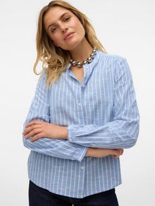 Vero Moda VMKAORI Skjorte -Cornflower Blue - 10306884