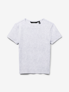 Vero Moda VMCHLOE T-Shirt -Light Grey Melange - 10306894
