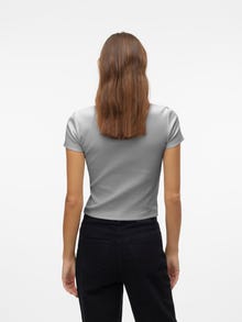 Vero Moda VMCHLOE T-Shirt -Light Grey Melange - 10306894