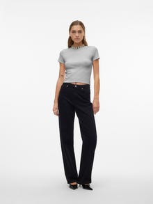 Vero Moda VMCHLOE T-Shirt -Light Grey Melange - 10306894