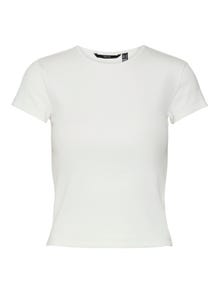 Vero Moda VMCHLOE T-shirt -Snow White - 10306894