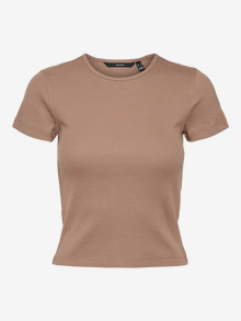 Vero Moda VMCHLOE T-paidat -Brown Lentil - 10306894