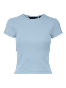Vero Moda VMCHLOE T-skjorte -Cool Blue - 10306894
