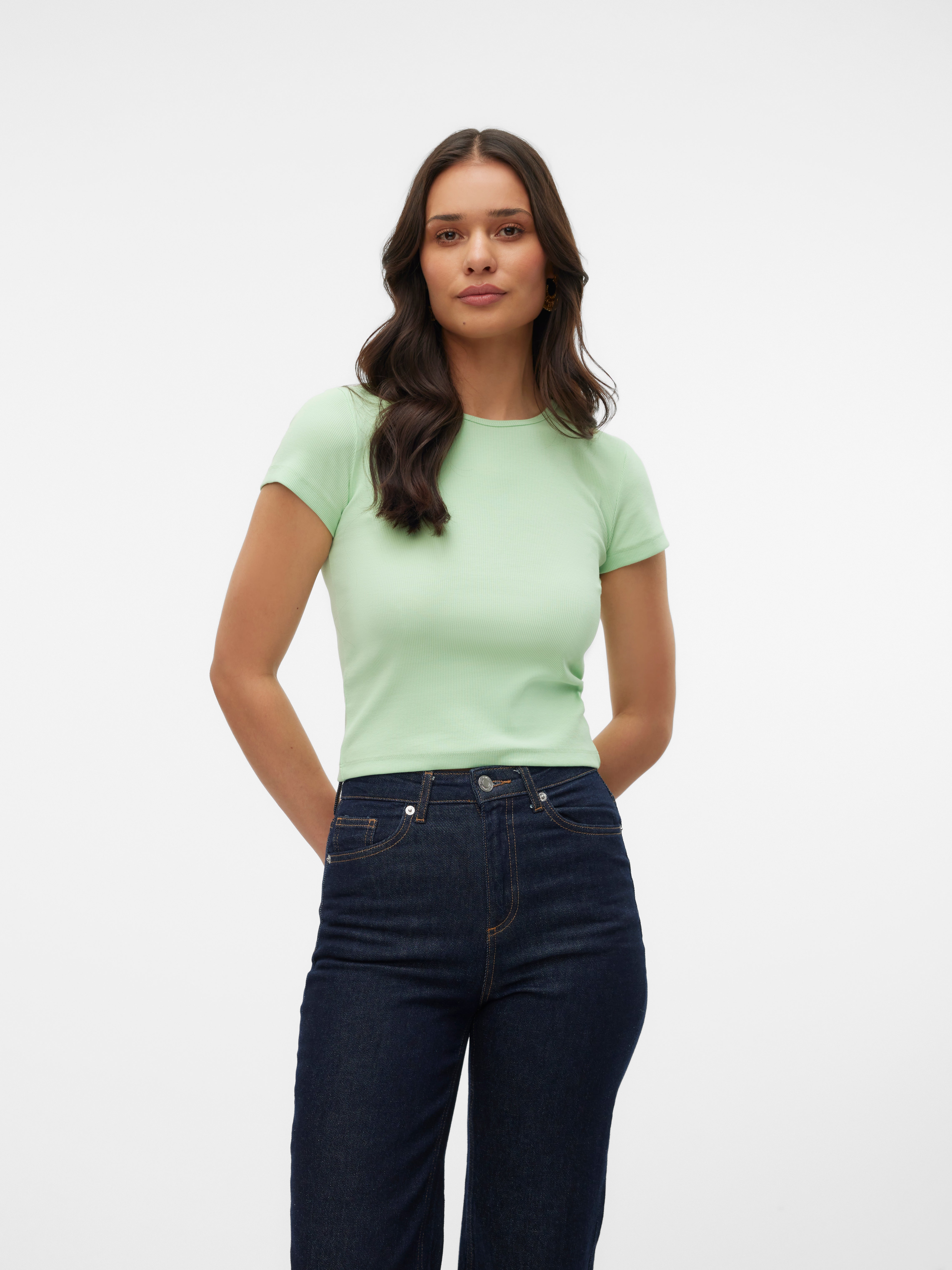 VMCHLOE T-Shirt | Dunkelgrün | Vero Moda® 