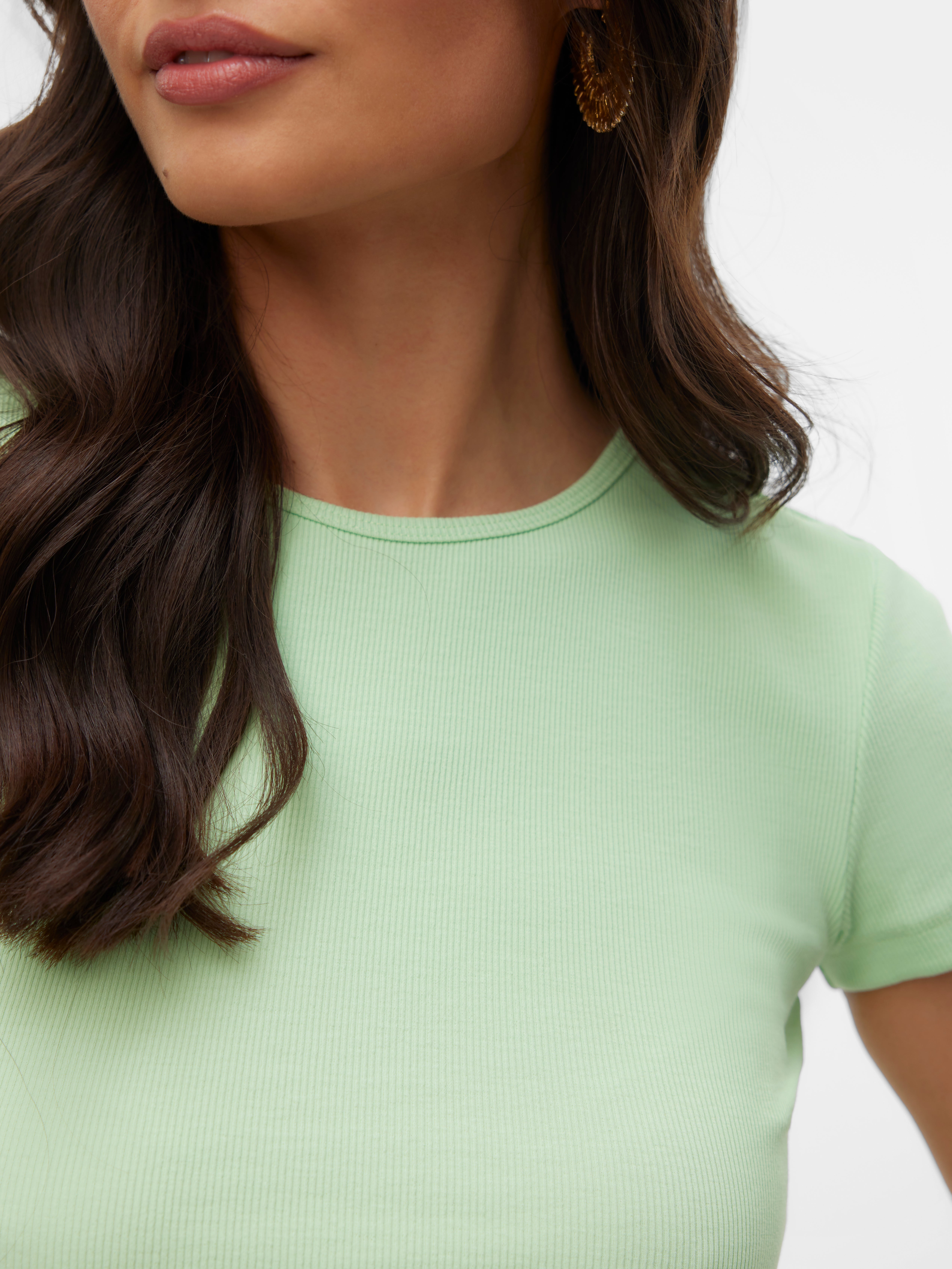VMCHLOE T-Shirt | Dunkelgrün | Vero Moda®