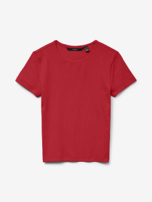 Vero Moda VMCHLOE T-Shirt -High Risk Red - 10306894