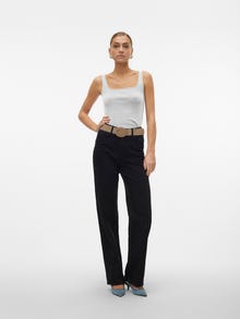 Vero Moda VMCHLOE T-Shirt -Light Grey Melange - 10306895