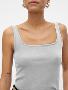 Vero Moda VMCHLOE T-Shirt -Light Grey Melange - 10306895