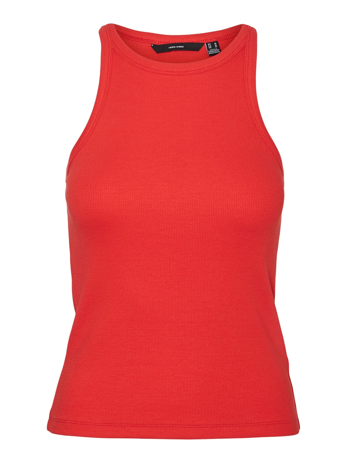 Vero Moda VMCHLOE T-skjorte -Tomato - 10306896