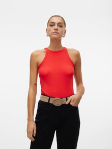 Vero Moda VMCHLOE Top -Tomato - 10306896