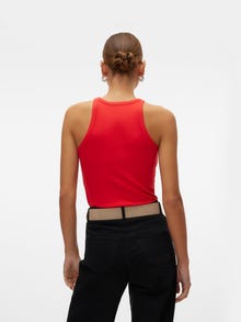 Vero Moda VMCHLOE Top -Tomato - 10306896