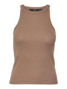 Vero Moda VMCHLOE T-Shirt -Brown Lentil - 10306896