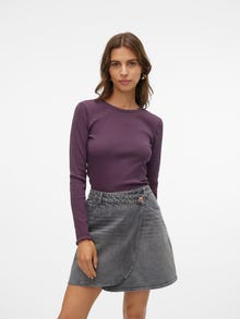 Vero Moda VMCHLOE T-Shirt -Plum Perfect - 10306897