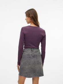 Vero Moda VMCHLOE T-Shirt -Plum Perfect - 10306897
