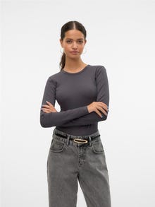 Vero Moda VMCHLOE T-Shirt -Asphalt - 10306897