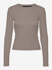 Vero Moda VMCHLOE T-skjorte -Moon Rock - 10306897