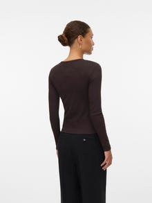 Vero Moda VMCHLOE T-Shirt -Chocolate Torte - 10306897