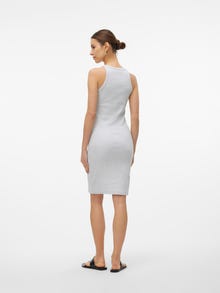 Vero Moda VMCHLOE Kurzes Kleid -Light Grey Melange - 10306898