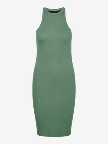 Vero Moda VMCHLOE Kort kjole -Hedge Green - 10306898