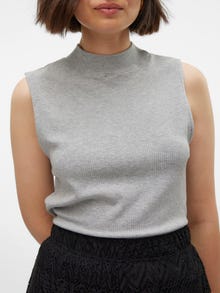 Vero Moda VMMARY T-skjorte -Light Grey Melange - 10306899