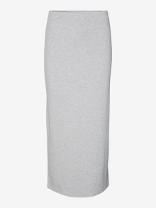 Vero Moda VMMARY Midi-rok -Light Grey Melange - 10306901