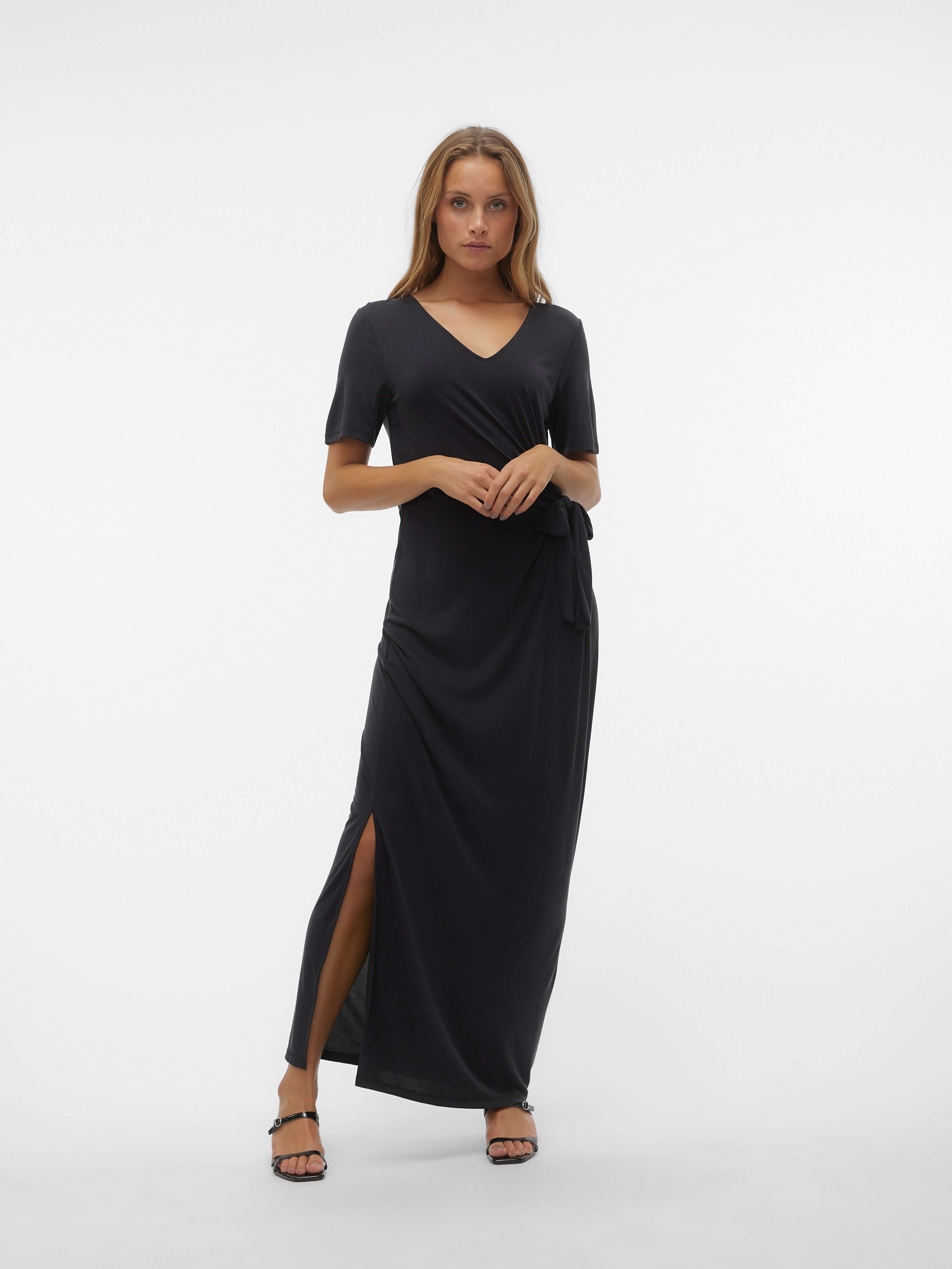 VMIMILA Long dress Black Vero Moda