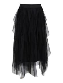 Vero Moda VMEVE High waist Midi skirt -Black - 10306924