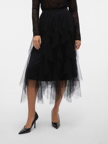 Vero Moda VMEVE Midi skirt -Black - 10306924