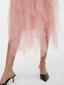 Vero Moda VMEVE High waist Midi skirt -Misty Rose - 10306924