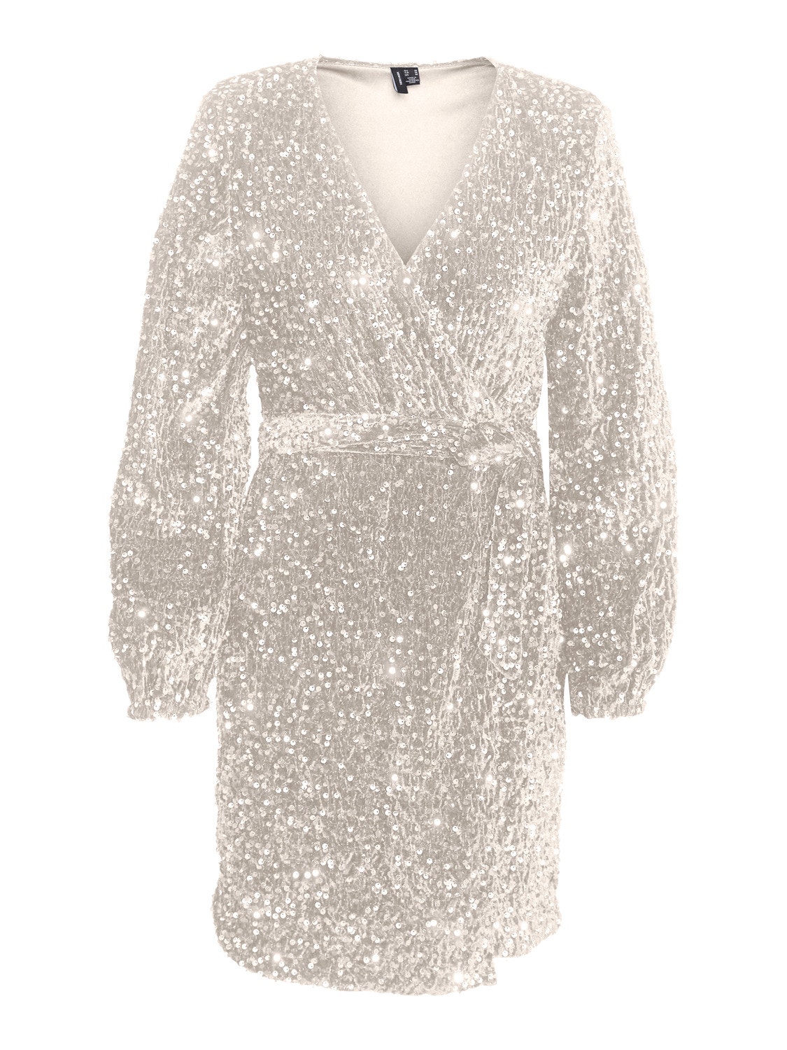Vero Moda VMCBELLA Kort klänning -Pumice Stone - 10306930