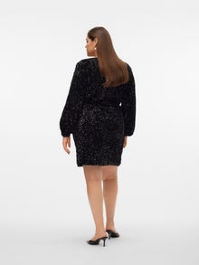 Vero Moda VMCBELLA Kort kjole -Black - 10306930