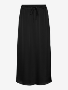 Vero Moda VMJILKA High waist Midi skirt -Black - 10306935