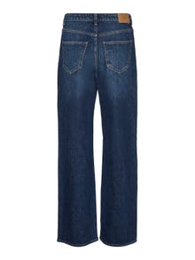 Vero Moda VMTESSA Vid passform Jeans -Dark Blue Denim - 10306961