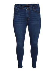 Vero Moda VMSOPHIA Krój slim Jeans -Dark Blue Denim - 10306984