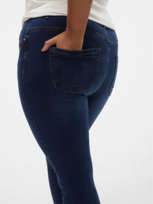 Vero Moda VMSOPHIA Hög midja Slim Fit Jeans -Dark Blue Denim - 10306984