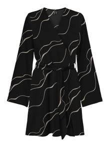 Vero Moda VMMERLE Krótka sukienka -Black - 10307042
